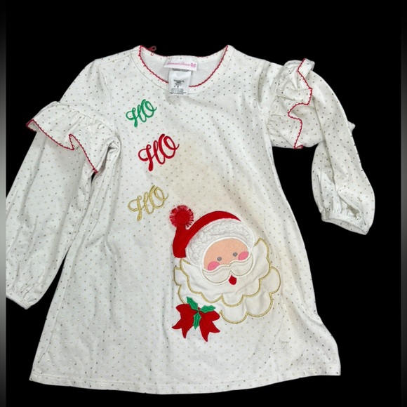 Pink Polka Dot Christmas Tree Dress - Picture 9 of 10